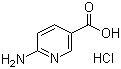 structure of CAS# 5336-87-8, 6-氨基烟酸盐酸盐