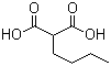 structure of CAS# 534-59-8, 丁基丙二酸