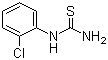 structure of CAS# 5344-82-1, 邻氯苯基硫脲