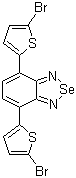 structure of CAS# 534591-72-5, 4,7-双(5-溴-2-噻吩基)-2,1,3-苯并硒二唑