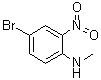 structure of CAS# 53484-26-7, N-甲基-4-溴-2-硝基苯胺