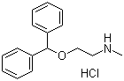 structure of CAS# 53499-40-4, 2-(二苯基甲氧基)-N-甲基乙胺盐酸盐