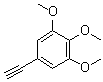structure of CAS# 53560-33-1, 5-Ethynyl-1,2,3-trimethoxybenzene