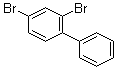 2,4-二溴联苯分子结构 (CAS 53592-10-2)