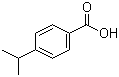 structure of CAS# 536-66-3, 4-Isopropylbenzoic acid
