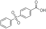 4-苯磺酰苯甲酸分子结构 (CAS 5361-54-6)