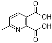 structure of CAS# 53636-70-7, 6-甲基吡啶-2,3-二羧酸