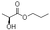 (S)-(-)-乳酸丙酯分子结构 (CAS 53651-69-7)