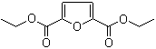 呋喃-2,5-二甲酸二乙酯分子结构 (CAS 53662-83-2)