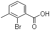 2-溴-3-甲基苯甲酸分子结构 (CAS 53663-39-1)