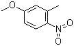 structure of CAS# 5367-32-8, 3-Methyl-4-nitroanisole