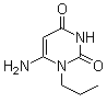 structure of CAS# 53681-47-3, 6-氨基-1-丙基尿嘧啶