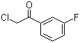 structure of CAS# 53688-18-9, 2-Chloro-5'-fluoroacetophenone