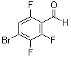 4-溴-2,3,6-三氟苯甲醛分子结构 (CAS 537033-56-0)