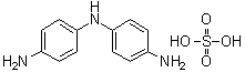 structure of CAS# 53760-27-3, 4,4'-Diaminodiphenylamine sulfate