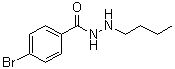 structure of CAS# 537672-41-6, 4-溴苯甲酸 2-丁基酰肼
