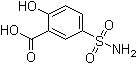 CAS # 5378-41-6, 2-Hydroxy-5-sulfamoylbenzoic acid, 5-(Aminosulfonyl)-2-hydroxybenzoic acid, 5-Sulfamoylsalicylic acid