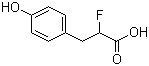 CAS # 53786-98-4, 2-Fluoro-3-(4-hydroxyphenyl)propanoic acid