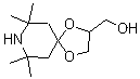 structure of CAS# 53825-32-4, 7,7,9,9-四甲基-1,4-二氧杂-8-氮杂螺[4.5]癸烷-2-甲醇
