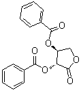structure of CAS# 538368-86-4, (3R,4S)-3,4-Bis(benzoyloxy)dihydro-2(3H)-furanone