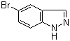 5-溴吲唑分子结构 (CAS 53857-57-1)