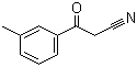 structure of CAS# 53882-81-8, 3-Methylbenzoylacetonitrile