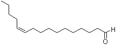 (Z)-11-十六碳烯醛分子结构 (CAS 53939-28-9)