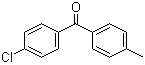 structure of CAS# 5395-79-9, 4-氯-4'-甲基二苯甲酮
