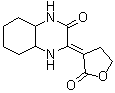 CAS # 53959-48-1, 3-(Dihydro-2-oxo-3(2H)-furanylidene)octahydro-2(1H)-quinoxalinone