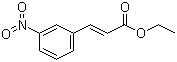 structure of CAS# 5396-71-4, 3-硝基肉桂酸乙酯