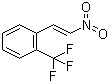 structure of CAS# 53960-62-6, 1-(2-三氟甲基苯基)-2-硝基乙烯
