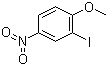 2-碘-4-硝基苯甲醚分子结构 (CAS 5399-03-1)
