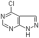 structure of CAS# 5399-92-8, 4-Chloro-1H-pyrazolo[3,4-d]pyrimidine