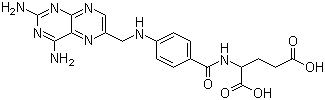 structure of CAS# 54-62-6, 氨基蝶呤