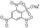 CAS # 5400-70-4, Sodium picrylsulfonate, 2,4,6-Trinitrobenzene sodium sulfonate, 2,4,6-Trinitrobenzenesulfonic acid sodium salt, Sodium 2,4,6-trinitrobenzenesulfonate