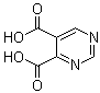 4,5-嘧啶二甲酸分子结构 (CAS 54001-63-7)