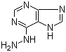 structure of CAS# 5404-86-4, 6-Hydrazinopurine
