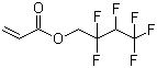 structure of CAS# 54052-90-3, 丙烯酸六氟丁酯