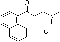structure of CAS# 5409-58-5, 3-二甲基氨基-1-(萘-1-基)-1-丙酮盐酸盐
