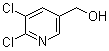 structure of CAS# 54127-30-9, (5,6-Dichloropyridin-3-yl)methanol