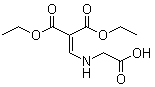 structure of CAS# 54132-81-9, [[(羧甲基)氨基]亚甲基]丙二酸二乙酯