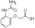 2-[2-[(氨基羰基)氨基]苯氧基]乙酸分子结构 (CAS 5416-09-1)