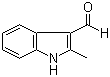 structure of CAS# 5416-80-8, 2-甲基吲哚-3-甲醛