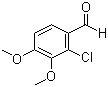 structure of CAS# 5417-17-4, 2-氯-3,4-二甲氧基苯甲醛