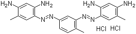 structure of CAS# 5421-66-9, Basic Brown 4