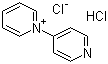 1-(4-吡啶基)吡啶氯盐酸盐分子结构 (CAS 5421-92-1)