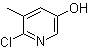 structure of CAS# 54232-03-0, 6-Chloro-5-methylpyridin-3-ol