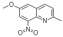 structure of CAS# 54232-06-3, 2-Methyl-6-methoxy-8-nitroquinoline