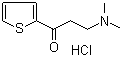 3-(Dimethylamino)-1-(2-thienyl)-1-propanone hydrochloride molecular structure (CAS 5424-47-5)