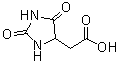 structure of CAS# 5427-26-9, 2,4-二氧代咪唑烷-5-乙酸